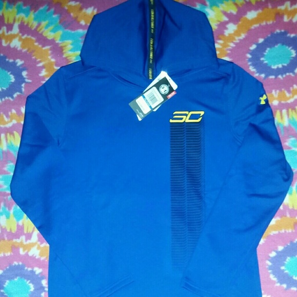 NEW☆BOYS YXL UNDER ARMOUR STEPHEN CURRY HOODIE - Picture 4 of 6